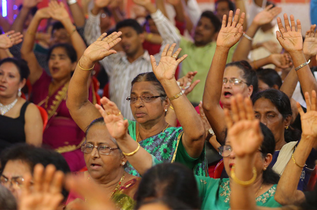 Grace Ministry Celebrated the Feast of Divine Mercy 2018 along with the 5th Anniversary of Prayer Center with grandeur in Mangalore here on April 6, 2018.